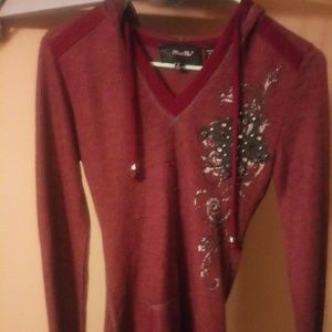 Miss me long sleeve pull over